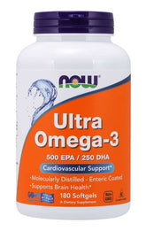 Ultra OMEGA3 180 capsules NOW FOODS